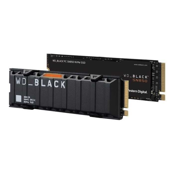 WD Black SN850 500Go NVMe SSD w/Heatsink WD Black SN850 500Go NVMe SSD w/Heatsink