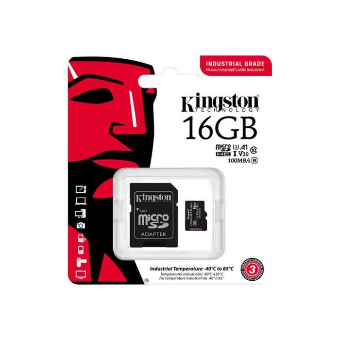 KINGSTON 16Go microSDHC Industrial C10
