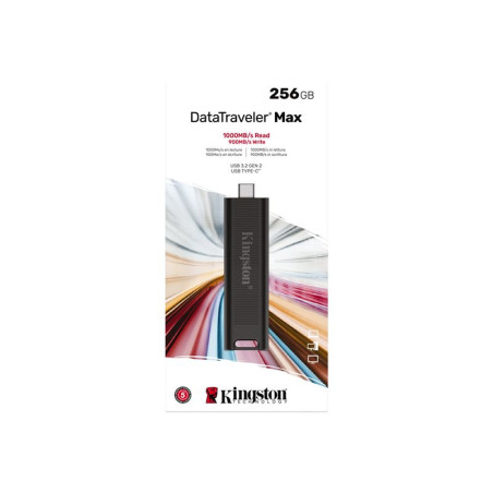KINGSTON 256Go USB3.2 Gen 2 DataTraveler KINGSTON 256Go USB3.2 Gen 2 DataTraveler