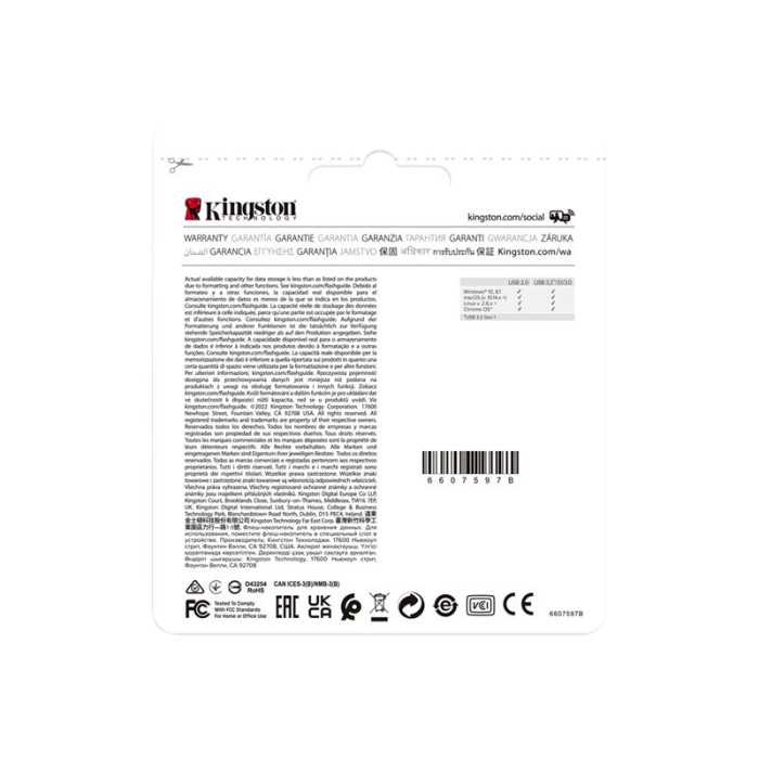 KINGSTON 64Go USB3.2 DataTraveler Exodia KINGSTON 64Go USB3.2 DataTraveler Exodia