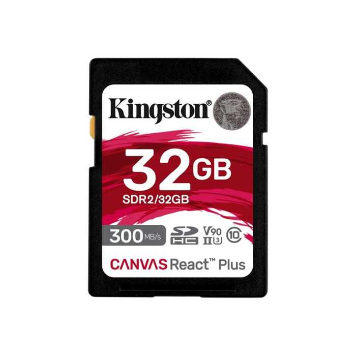 KINGSTON 32Go Canvas React Plus SDHC KINGSTON 32Go Canvas React Plus SDHC