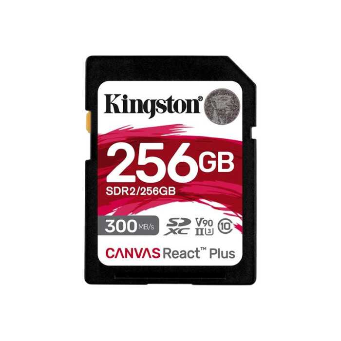 KINGSTON 256Go Canvas React Plus SDXC KINGSTON 256Go Canvas React Plus SDXC