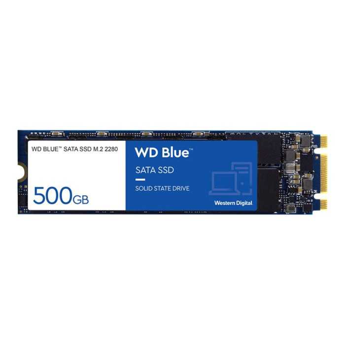 WD Blue SSD 3D NAND 500GB M.2 2280