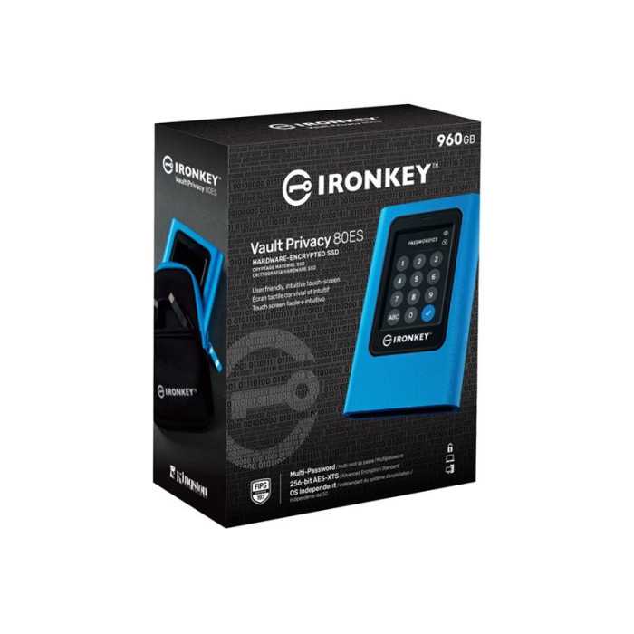 KINGSTON 960Go IronKey Vault SSD KINGSTON 960Go IronKey Vault SSD