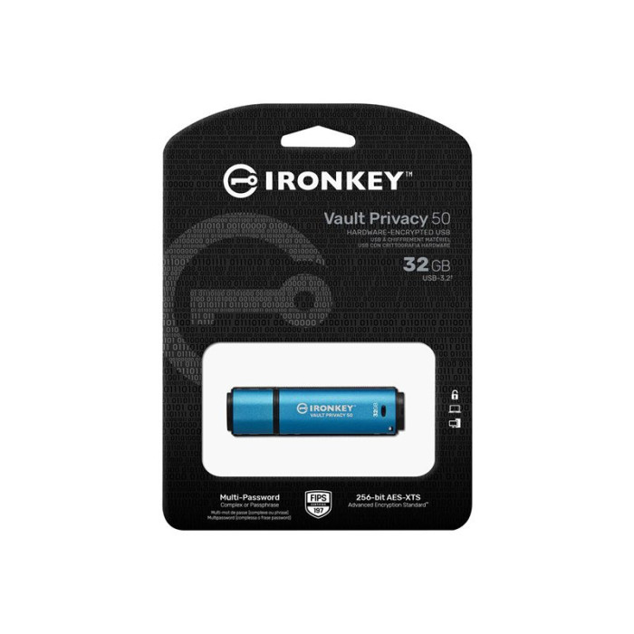 KINGSTON 32Go IronKey Vault Privacy USB KINGSTON 32Go IronKey Vault Privacy USB