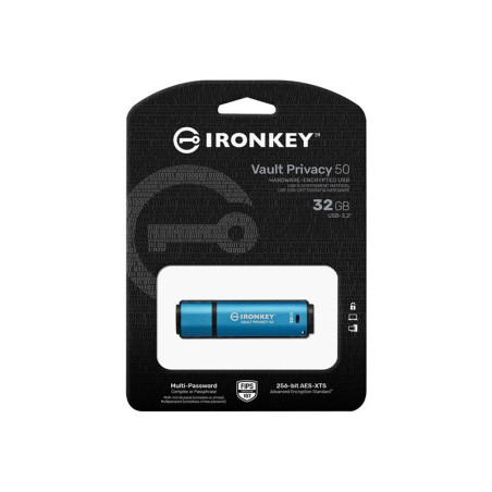 KINGSTON 32Go IronKey Vault Privacy USB KINGSTON 32Go IronKey Vault Privacy USB