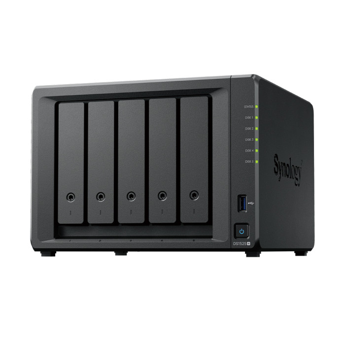SYNOLOGY DS1525+ Desktop 5-BAY R1600 SYNOLOGY DS1525+ Desktop 5-BAY R1600