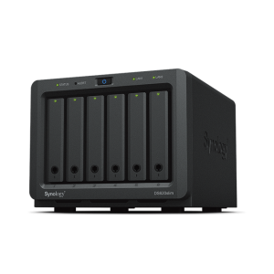 SYNOLOGY DS620slim 6-Bay NAS-case 2 core