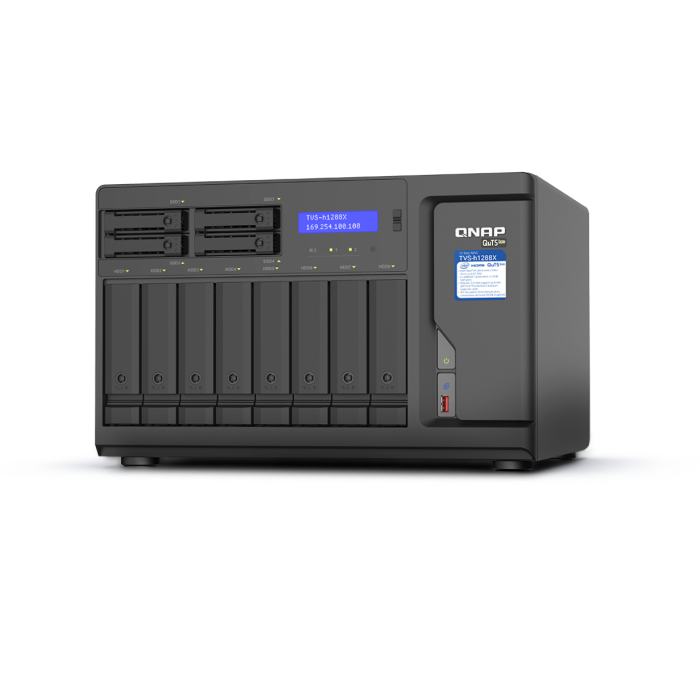 QNAP TVS-h1288X-W1250-16G 12-Bay T-NAS