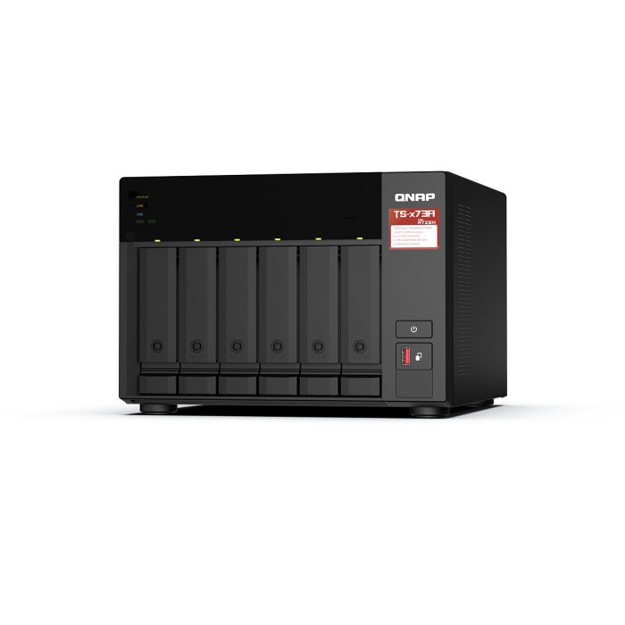 QNAP TS-673A-8G 6-bay NAS Ryzen V1050B