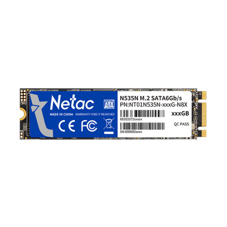 NETAC N535N 256GB M.2 2280 SATA III SSD | DGTEC Store Tunisie NETAC N535N 256GB M.2 2280 SATA III SSD | DGTEC Store Tunisie