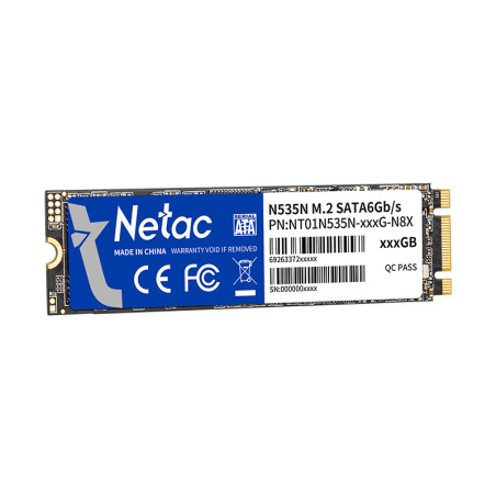 NETAC N535N 256GB M.2 2280 SATA III SSD | DGTEC Store Tunisie NETAC N535N 256GB M.2 2280 SATA III SSD | DGTEC Store Tunisie