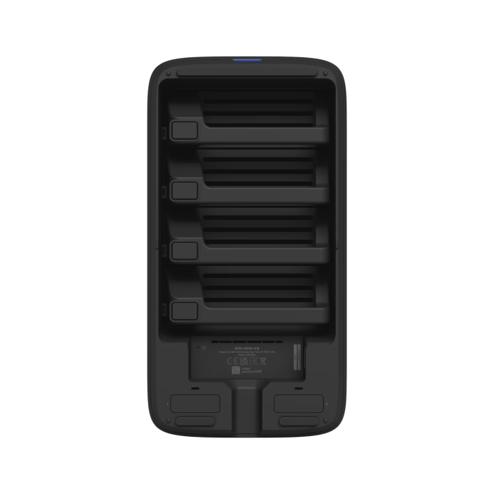 Ubiquiti UNAS 4 – NAS 4 Baies Desktop + NVMe Cache Ubiquiti UNAS 4 – NAS 4 Baies Desktop + NVMe Cache