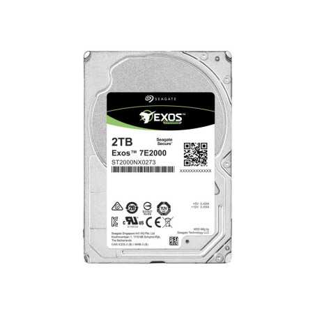 SEAGATE EXOS 7E2000 Ent.Cap. 2.5 2TB HDD SEAGATE EXOS 7E2000 Ent.Cap. 2.5 2TB HDD