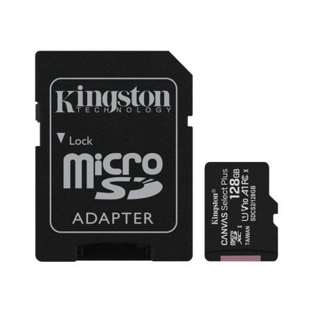 KINGSTON 128GB micSDXC Canvas SelectPlus KINGSTON 128GB micSDXC Canvas SelectPlus