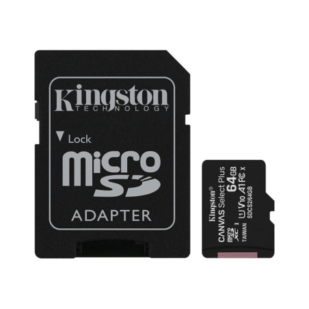 KINGSTON 64GB micSDXC Canvas Select Plus KINGSTON 64GB micSDXC Canvas Select Plus