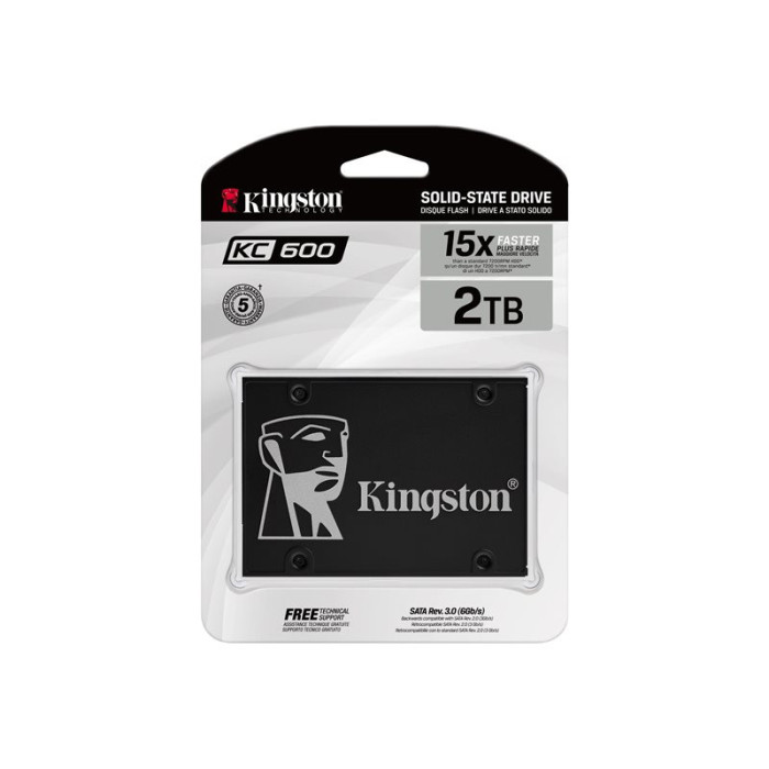 KINGSTON 2048GB SSD KC600 SATA3 2.5inch KINGSTON 2048GB SSD KC600 SATA3 2.5inch