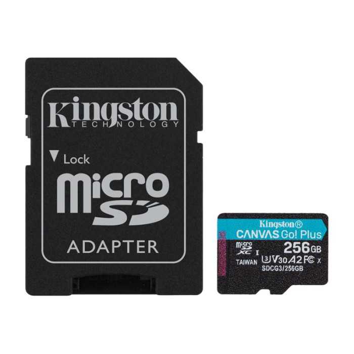 KINGSTON 256GB microSDXC Canvas Go Plus KINGSTON 256GB microSDXC Canvas Go Plus