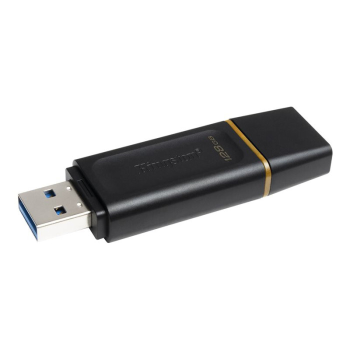 KINGSTON 128Go USB3.2 Gen1 DT Bk+Yellow KINGSTON 128Go USB3.2 Gen1 DT Bk+Yellow
