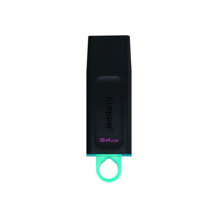 KINGSTON 64Go USB3.2 Gen1 DT Bk+Teal KINGSTON 64Go USB3.2 Gen1 DT Bk+Teal