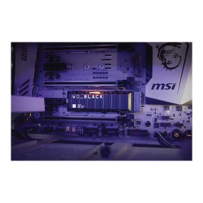 WD Black SSD SN850 2To NVMe M.2 Heatsink