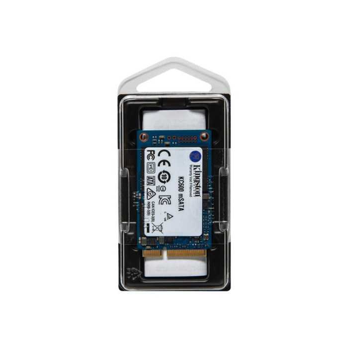 KINGSTON KC600 256Go SATA3 mSATA SSD