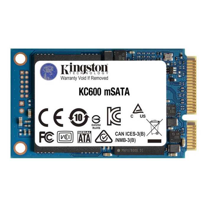 KINGSTON KC600 512Go SATA3 mSATA SSD KINGSTON KC600 512Go SATA3 mSATA SSD